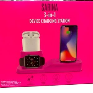 A 3 in 1 Device Charging Station/ Stand
